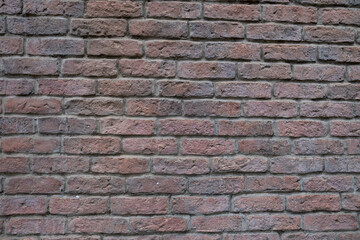Brown brickwall as a pattern