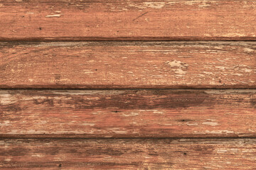 Fototapeta premium Plank brown wood background as texture 
