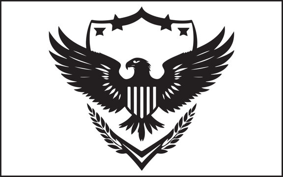 eagle with wings