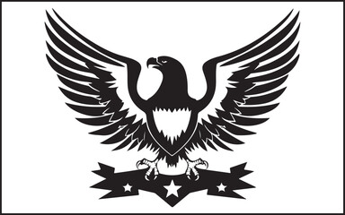 Obraz premium eagle with wings