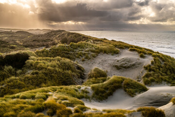 La plage et les dunes entre Quend-Plage et la Baie de Somme