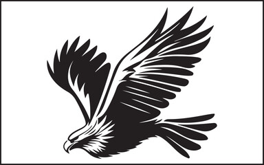 Obraz premium eagle vector illustration