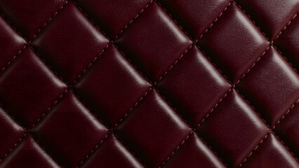 Luxurious Quilted Leather Pattern