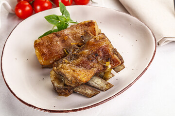 Roasted Lamb ribs with spices