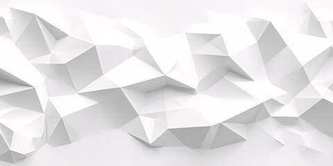 Obraz premium modern abstract white geometric background for design projects