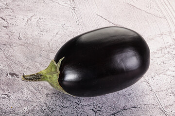 Ripe tasty natural organic eggplant