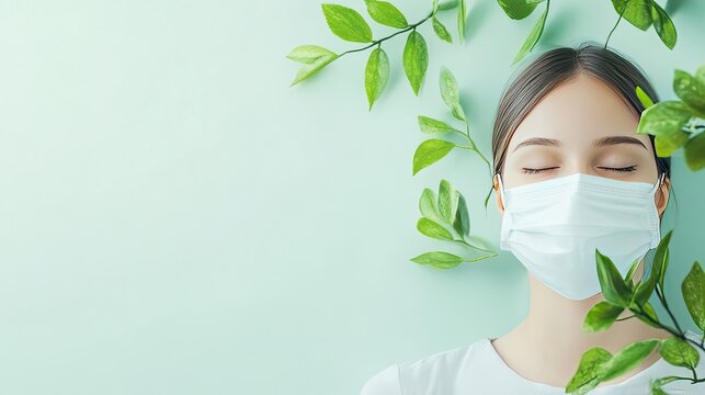 World Environmental Health Day concept with empty space for text.