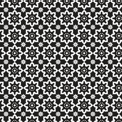 black and white seamless pattern