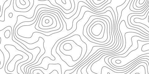 Abstract geometric map design featuring contours, topographic relief, and terrain lines for geographic and cartographic exploration background design.