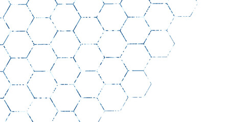 Abstract geometric vector design pattern with hexagonal shapes and modern digital texture for futuristic technology Illustrations. white hexagon design concept with geometric background.