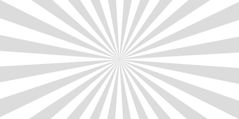 Abstract Shining Solar Flare Background with Bright Sunbeams and a Retro Starburst Effect Pattern. Shiny Summer Sunburst Texture with Abstract Radial Lines.