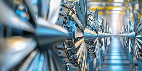 high-resolution turbine technology in industrial setting