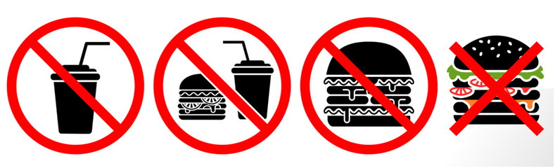 No eating and no drinks allowed signs. no food allowed. do not eat or drink sign for school, college, hospital, industry, office etc place.
