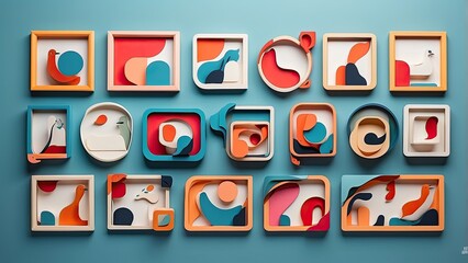 "Social Media Logos & Contact Icons Set: Facebook, Instagram, YouTube, WhatsApp, TikTok, Call, Location, Globe, Message, Mail, Address, Website Icons"