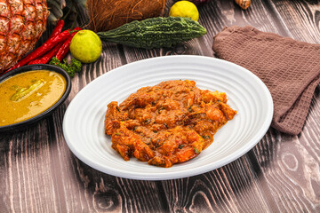 Indian cuisine - Prawns malabar masala