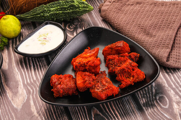 Indian cuisine - hot Fish Tikka