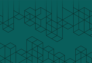 Abstract background with geometric pattern. Vector Illustration