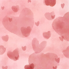 pink hearts background