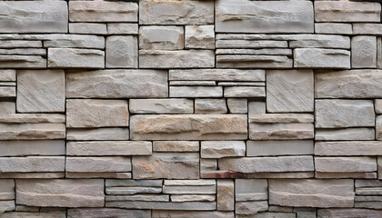 Seamless Artificial Stone Wall Texture for 3D Modeling, Game Design, and Realistic Architectural Surfaces