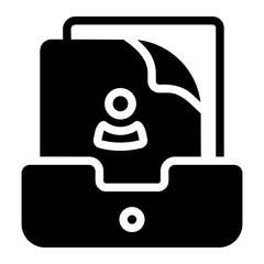 personal data Solid icon