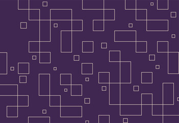 Seamless geometric pattern with squares and rectangles. Vector illustration