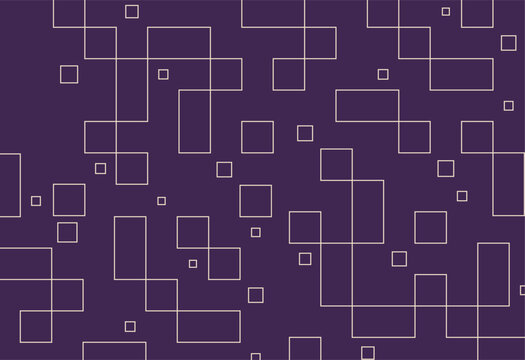 Seamless geometric pattern with squares and rectangles. Vector illustration