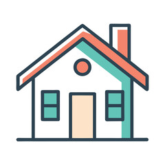 Flat Design Home Icon Adobe Illustrator Artwork