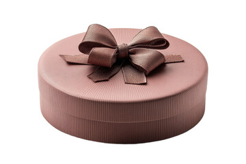 Elegant gift box with a decorative bow on top