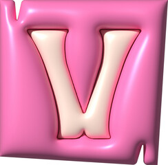 3D Ransom Letter V