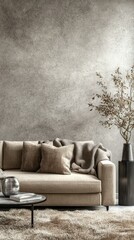 Modern Beige Sofa Interior Design