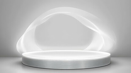 Modern White Product Showcase Platform