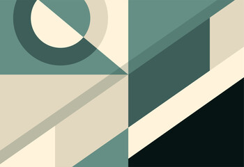 abstract background with geometric shapes, vector illustration in flat design style