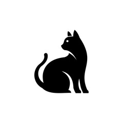 Cat Logo Template Design Vector, Emblem, Design Concept, Creative Symbol, Icon