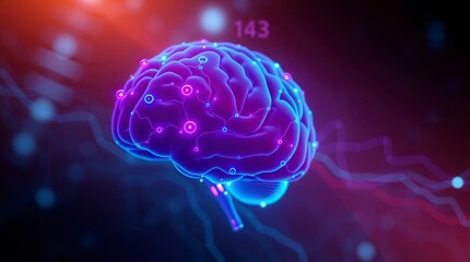 Obraz premium Artificial Intelligence and Future Technologies