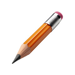 Pencil on transparent background