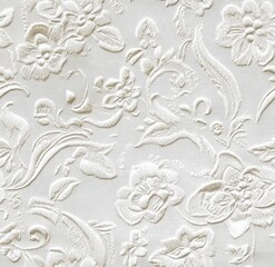 Wall design in Roman style, decorated with marble