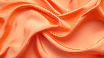 Fototapeta premium High-quality seamless orange background with a smooth surface, perfect for product placement and creative design. No text, no people.
