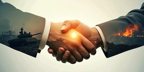 Symbiosis of peace and war