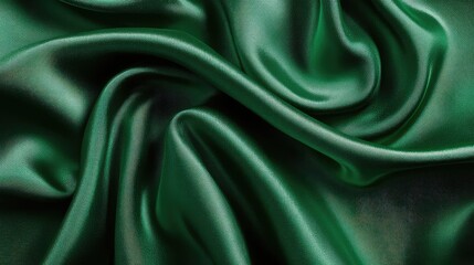 Obraz premium Matte emerald green background with a slight dusty texture, offering an artistic and vintage feel. No text, no people.