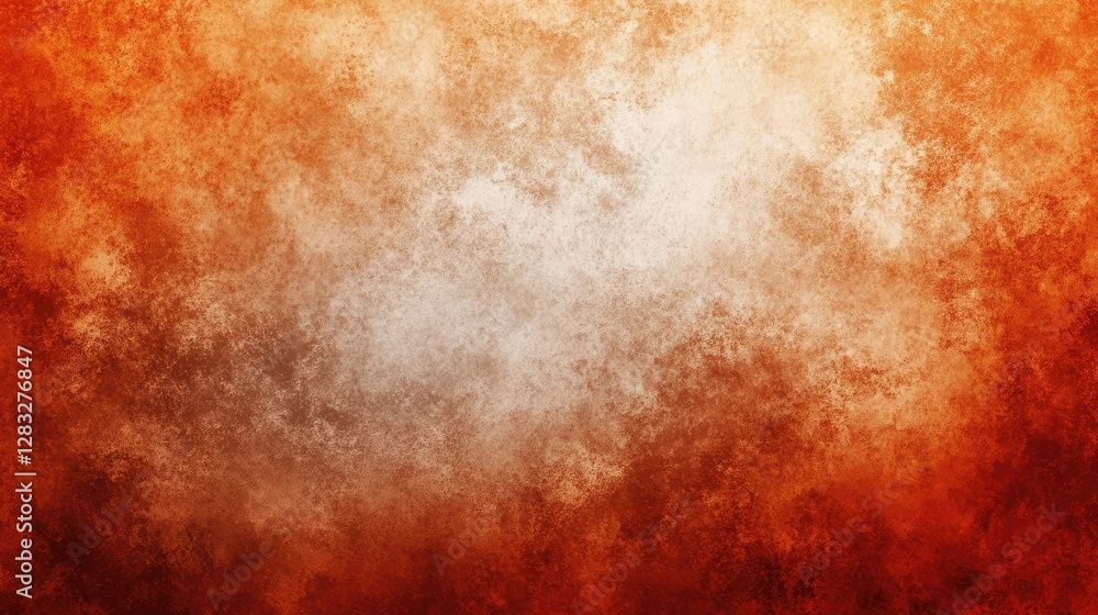 Poster smooth orange gradient background with elegant fade-to-white edges, creating a stylish copy space. n