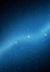 Fototapeta premium Abstract blue galaxy background with stars for presentations or website design