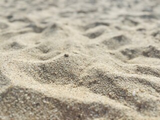 Natural sea sand texture, sea sand background