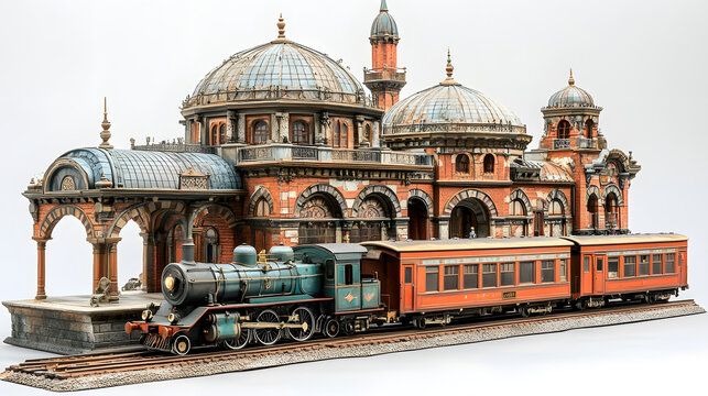 a model train