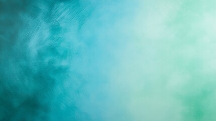 Soft Abstract Background with Smooth Turquoise and Teal Shades