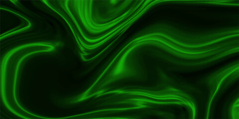 The texture of black and green marble pattern modern style Liquid background. green marble pattern texture natural background.Paper with soft waves and black fabric liquid metallic art paint texture.
