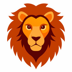 lion head vector illustration