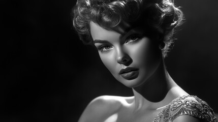 portrait of a young woman