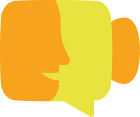 message and video calling icon