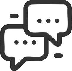 message and video calling icon