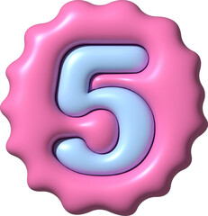 3D Ransom Letter Number 5